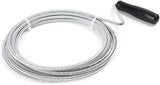 Metal Drain Cleaner and Clog Remover, 10FT long Hair Catcher Cleaning Tool, Sink Dredge Pipeline Cleaner for Bathroom Kitchen Tube Sink Basin