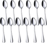 Mini Coffee Spoons, 12PCS 4.9 Inch Stainless Steel Demitasse Espresso Spoons for Stirring Coffee, Tea, Hot Cocoa, Sugar, Tasting Desserts & Appetizers, Dishwasher Safe, Perfect Gifts