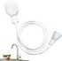 Sink Spray Rubber Hose, Sink Hose Attachment for Faucet Portable Sink Hose Faucet Sprayer, Shampoo Sprayer for Dog, Pets, Bathing Baby, Washing Hair, Rinsing Vegetables (For sink)