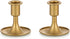 Candlestick Holders Taper Candle Holders,  Gold Candle Stick Candle Holder for Table Centerpiece, Wedding Reception, Festive Christmas Mantel Decoration or Home Decor, Set of 2