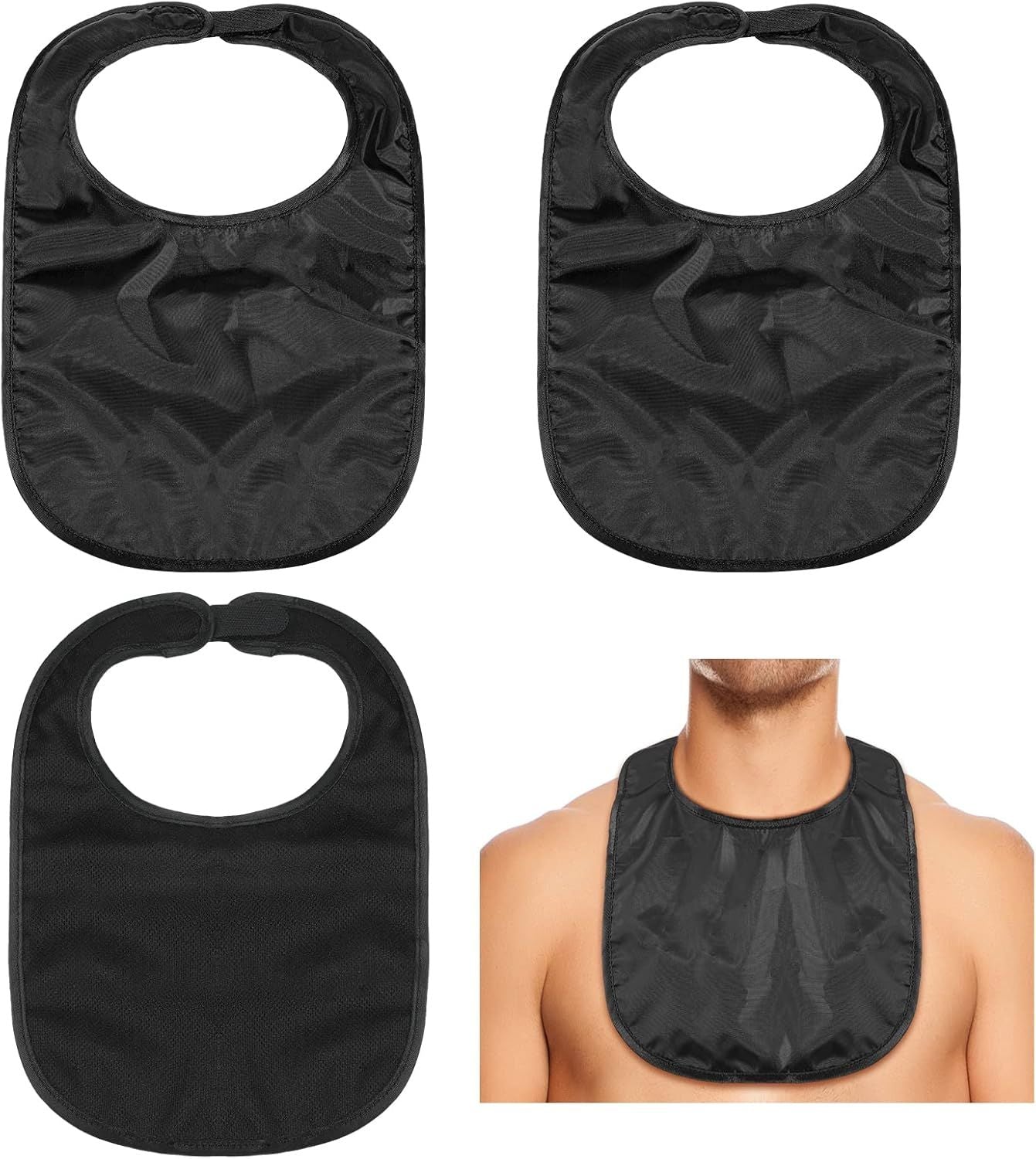 3 Pcs Tracheostomy Shower Cover Waterproof Laryngectomy Neck Stoma Protector Breathable Adjustable Tracheotomy Cover