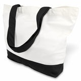 1 | 3 | 6 | 12 | 24 Pack Super Strong Large 12oz Cotton Canvas Tote Bag, Reusable Grocery Shopping Cloth Bag, Fashionable Two-Tone Tote for Crafts, DIY Your Creative Designs (Pack of 1)