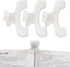 3PCS Clear Transparent Book Clip, Book Page Holder Clips for Books Office, Book Page Holder Bookmark for Home School Supplies, Multifunctional Practical Book Clips