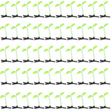 50 Pcs Bean Sprout Hair Clips, Funny Plant Clips, Little Grasst Hairpins, Sprout Barrettes, Sprouts Rave Trinkets for Festivals, Hair Accessories for Women Kids Girls Lady Home School Party Headwear