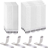 Large Picture Hanging Strips Heavy Duty,20-Pairs(40 Strips) Sticky Picture Hangers for Walls Hanging Without Nail,Damage Free No Nails Refill Adhesive Poster Frame Mounting,White