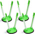 Baggy Rack Holder for Food Meal Prep,Plastic Freezer Bag Holder Stand for Filling, Adjustable Food Storage Bag Holders,Gallon Bag Holder (Pack of 4)