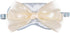 Cute Bow Satin Eye Mask for Women Girls, Breathable Cooling Nap Sleep Cover for Summer Dorm Essentials (Blue)
