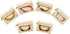 6pcs Travel Jewelry Bags,Portable Zipped Pouches Bags for Jewelries Necklaces Rings Earrings Storage