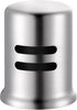Dishwasher Air Gap Cover for Kitchen, Solid Brass Air Gap Cap with Skirted Design, Dishwasher Overflow Vent Cap Replacement Only, Brushed Nickel