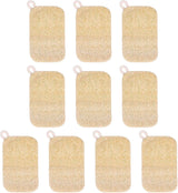 10 PCS Natural Sponges for Dishes, Loofah Dish Sponge for Kitchen Compostable Natural Loofah Sponges