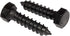 Stainless Steel Black Lag Bolts 3/8" x 1" Hex Lag Screws (10 pcs) 18-8 Stainless Black Oxidized in USA