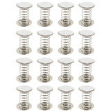 16PCS Double Sides with Adhesive Spring Base 3cm 304 Stainless Steel Accessories Spring Base DIY Toys Decorative Ornaments Shaking Head Supplies Production Accessories