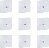 12PCS 18mm Adhesive Suction Sticker for no-Drilling Bathroom Shower Shelf, Absorbent sticker, Bathroom Shower Stand Self-adhesive