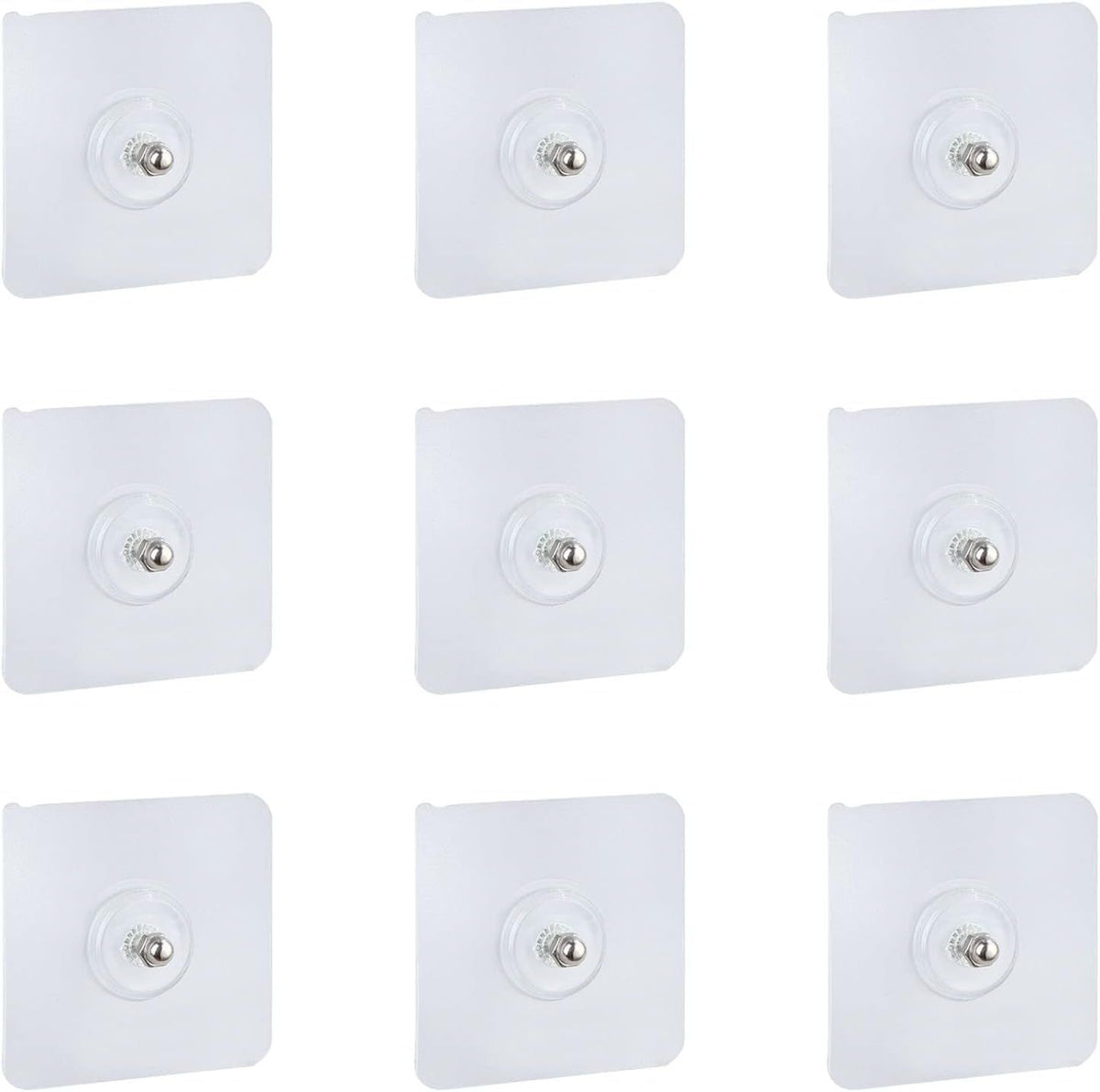12PCS 18mm Adhesive Suction Sticker for no-Drilling Bathroom Shower Shelf, Absorbent sticker, Bathroom Shower Stand Self-adhesive