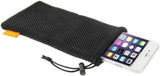 5-Pack Nylon Mesh Drawstring Storage Pouch Bag - 3.5 x 7.3 Inch