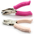 Single Hole Punch 1/4" and 1/8", 2 Pack Small Hole Puncher for Crafts, One Hole Paper Punch with Grip Handle, Small Hole Punch for Kids and Adults