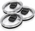 Replacement Tumbler Lids 3 Pack for YETI 20 oz & 10/24 oz Mugs Straw– Magnetic Slider Spill Leak-Resistant Travel Cup Covers, Universal BPA-Free Coffee Cup Fit for Ozark Trail & RTIC Hot & Cold Drinks