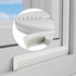 118” Wedge-Shape Foam Window Weather Stripping Door Seal Strip,Soundproofing Frame Winter Insulation Tape for Exterior Front Door,Noise Cancelling Window Inserts,Door Gap Filler Light Blocker,White
