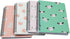 Yansanido 4 Pack (A5) Spiral Notebooks Journal Hardcover Planner 8.26 x 5.9 Inch 160 Pages Ruled Lined Notebook White Paper for Students Office School Supplies (style 4- animal 4 pack, A5)