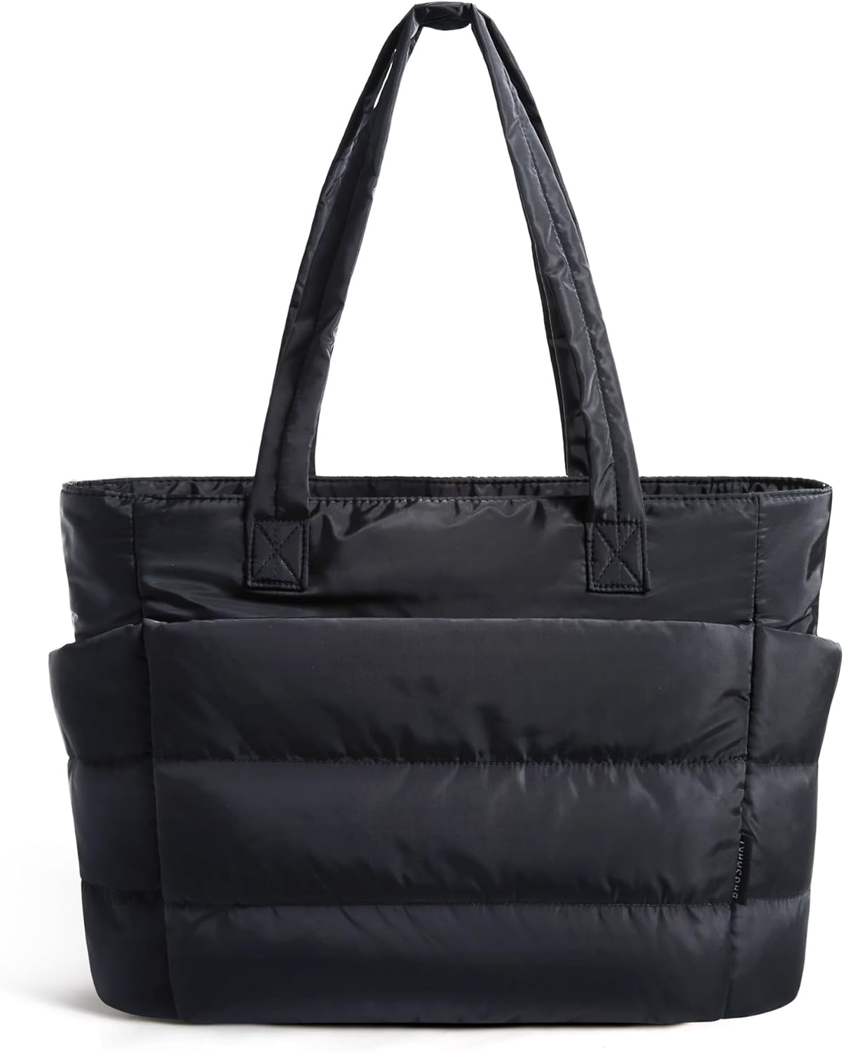 Tote Bag for Women, Lightweight Puffy Tote Bag with Compartments Shoulder Bag Handbag for Travel, Work, Gym | Lightweight, Puffy, Quilted, for Travel, Work