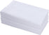 AMOUR INFINI Hemstitched-Flax Linen Cotton -White Napkins Set of 6 - Soft Dinner Napkins with Hemmed Edges, Hotel Quality 20 x 20 Inch for Home Dining, Table Decor