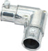 Xadnitu 10 Pieces 1/2" EMT to EMT 90 Degree Connector, Inside Corner Pulling Elbows, Metallic Die-Cast Capped Coupling Conduit Fitting for Factory, Garden Pipes