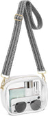 Clear Bag for Stadium Events Set of 2, Clear Purse for Women Stadium Crossbody, Transparent Bag for Concert Sport FestivaL