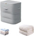 Multifunctional Comforter Storage Bag, 2026 New Ultra Space Saving Self Compression Organizer, for Comforters, Clothes, Blankets, Home Organization Mt Haves (Gray, X-Large)