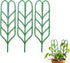 Plant Trellis for Climbing Plants, Indoor Outdoor Plastic Garden Trellis, Adjtable Potted Plant Support for Pothos, Ivy, Hoya, Monstera & Flower Vines (3PCS)