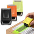 3PCS Identity Theft Protection Roller Stamp, Privacy Security Stamp for Confidential Information, Blackout Roller for Mail, Address, ID & Document Protection (Mix: Orange, Black, Green)