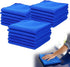 Microfiber Towels for Cars, Microfiber Cleaning Cloth, All-Purpose Microfiber Towels, Cleaning Rags for Cars, Hoe, Free from Streaks/Lint/Scratch, Blue, 12" x 12" (15-Pack)