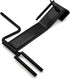 Cargo Tie-Downs Strap Winder, Black Powder Coated Steel, Roll-up Flatbed Trailer Winch Straps up to 4" Wide, ed in Trailers, Trucks, Warehoes, Docks, Vans