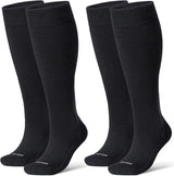 Bamboo Viscose Graduated Compression Socks for Women&Men - Chioned Knee-High 20-30 mmHg Support Socks