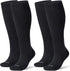 Bamboo Viscose Graduated Compression Socks for Women&Men - Chioned Knee-High 20-30 mmHg Support Socks