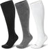 Merino Wool Compression Socks for Women & Men 20-30 mmHg Knee High Graduated Support Socks for Nurses Pregnancy Travel