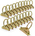 20pcs Steel E-Track O Ring Tie-Down Anchors, Secure Cargo in Enclosed/Flatbed Trailers, Trucks, Load Limit of 1500lb