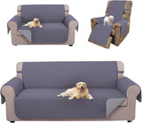 Reversible Sofa Cover Bundles with loveseat and Chair Size