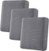 Super Stretch Individual Seat Chion Covers Sofa Covers Couch Chion Cover Slipcover Sets Thick Jacquard Textured Twill Fabric (3 Piece Sofa Chion Covers, Grey)