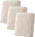 Velvet Stretch Couch Chion Cover Plh Chion Slipcover for Chair Loveseat Sofa Chion Furniture Protector Seat Chion Sofa Cover (3 Piece Sofa Chion Covers, Ivory)