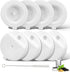 8Pcs Gravity Pet Water Fountain Filters, Automatic Pet Waterer Replacement Filters for 3.6L/4.6L/6L/8L Dog Water Dispenser(8 Filters with 1Brush)