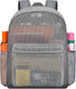 Duty Mesh Backpacks for Adults,See Through Backpack for Swimming Work Outdoor, Diving Backpack Carry Portable Oxygen Concentrators (Grey)