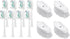Toothbrh Heads & Dish Brh Refills 4 Pack OXO Dish Scrubber Philips Sonicare Soft Dupont Bristles Replacement Toothbrh Heads for Oral Care