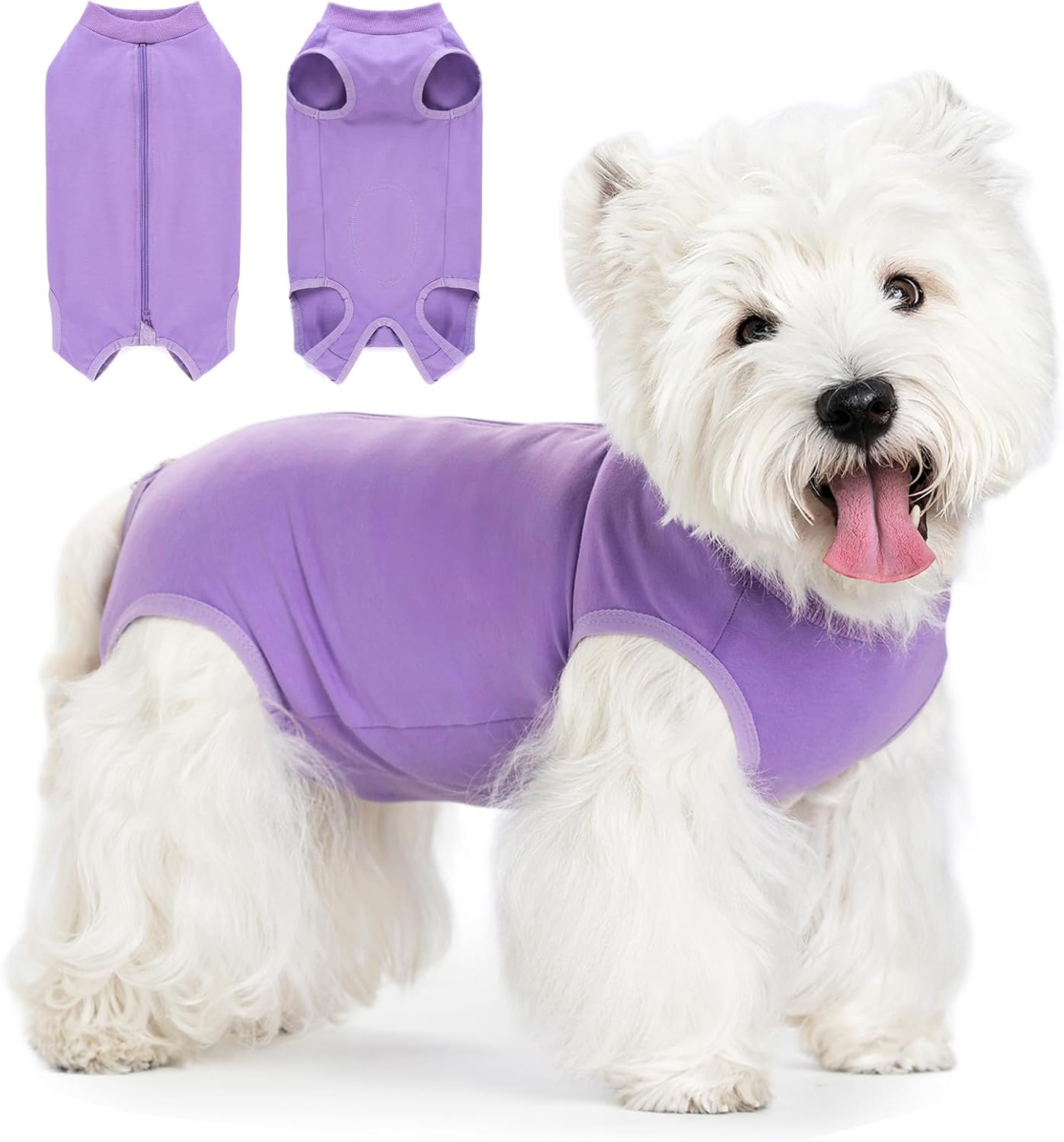 Dog Surgery Recovery Suit for Dogs After Surgery Female, Dog Onesie Suitical Neuter Puppy Spay Shirts, Post-Op Bodysuit Pajamas Anti Licking Abdominal Wounds Cone Alternative