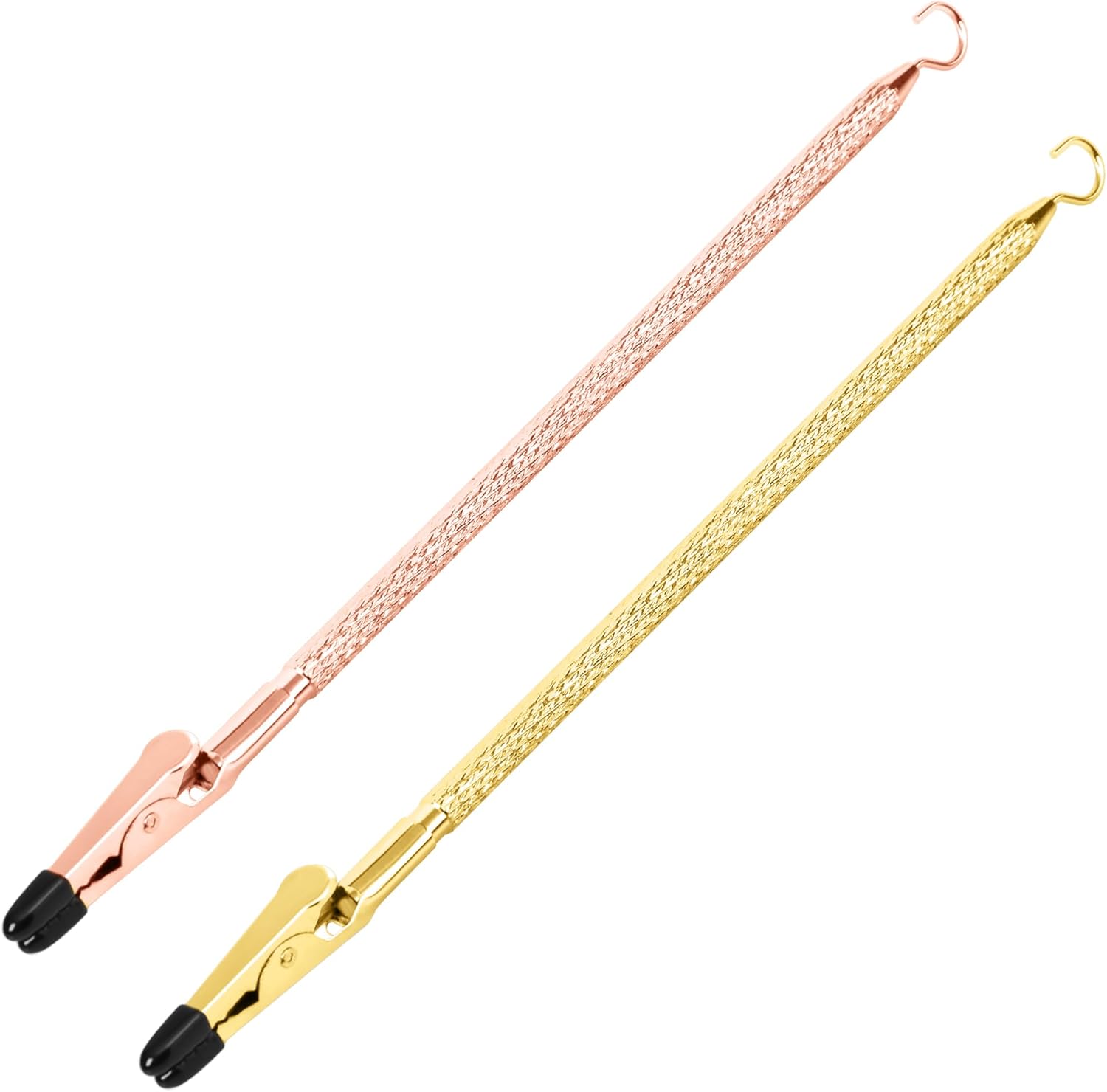 Bracelet Helper Tool with Hook - Fastener Helper Tool for Bracelet, Necklace, Jewelry, Watch - Rose, Gold, Bundle
