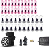 Tire Repair Rubber Nails Kit with 2 Sizes,2026 Tire Repair Tools for Car,Motorcycle,Bike,Tire Repair Screws,Screw in Tire Repair Plugs with Screwdriver (40PC)