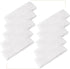 10 PCS White Unisex Sports Sweatband Headband Sweat Absorbing Terry Cloth Bands