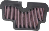 Motorcycle Air Cleaner Filter Element Assembly Replacement Compatible Fits for 2006-2008 Kawasaki EX650A Ninja 650R / EX650E Ninja 650 Black Red