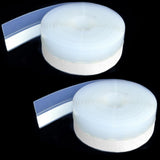 Weather Stripping Door Seal Strip, Door Weather Stripping Seal Strip Sealing Tape for Doors Windows Shower (25mm, Transparent)