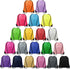 100 Pcs Drawstring Bags Bulk - Lightweight Drawstring Backpack, Cinch Bag for Party Sport Gym Trip Gift - 20 Colors