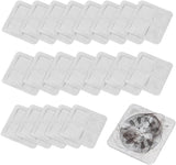 Disposable Shower Drain Hair Catcher, Disposable Hair Drain Stickers Drain Mesh Cover Bathroom Shower Drain Protector for Bathroom Laundry Kitchen Sink for Human and pet Hair (30)